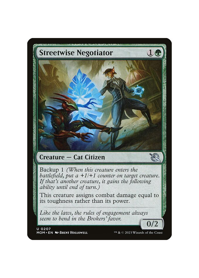 Streetwise Negotiator - Foil