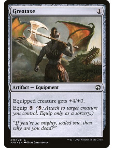 Greataxe - Foil