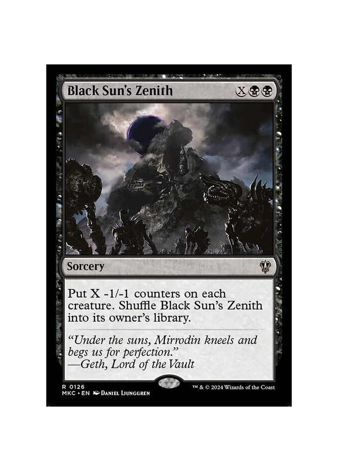 Black Sun's Zenith