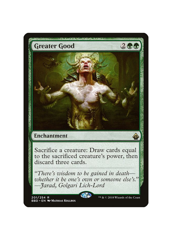 Greater Good - Foil