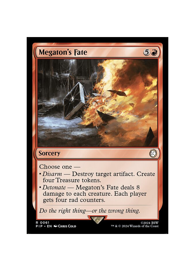 Megaton's Fate