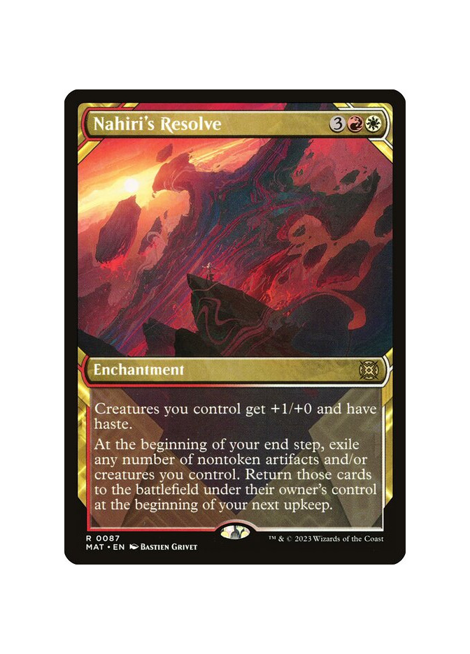 Nahiri's Resolve - Foil