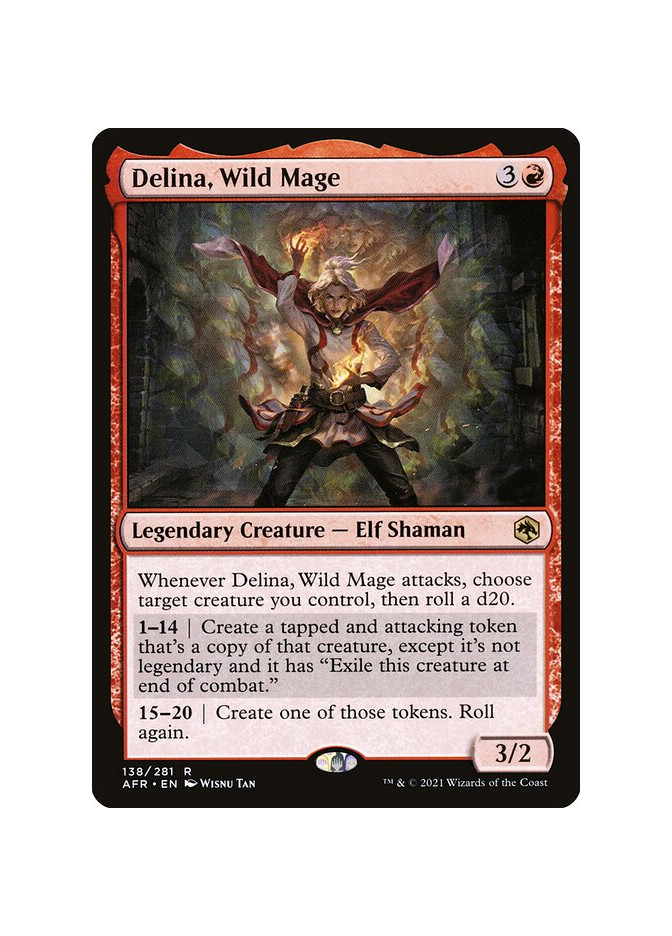 Delina, Wild Mage - Foil