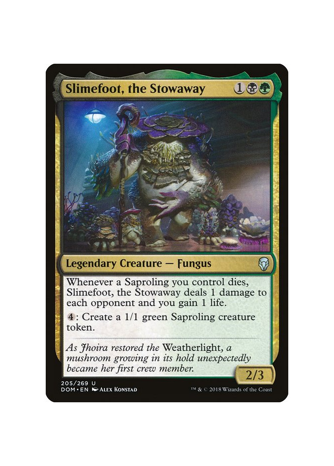 Slimefoot, the Stowaway