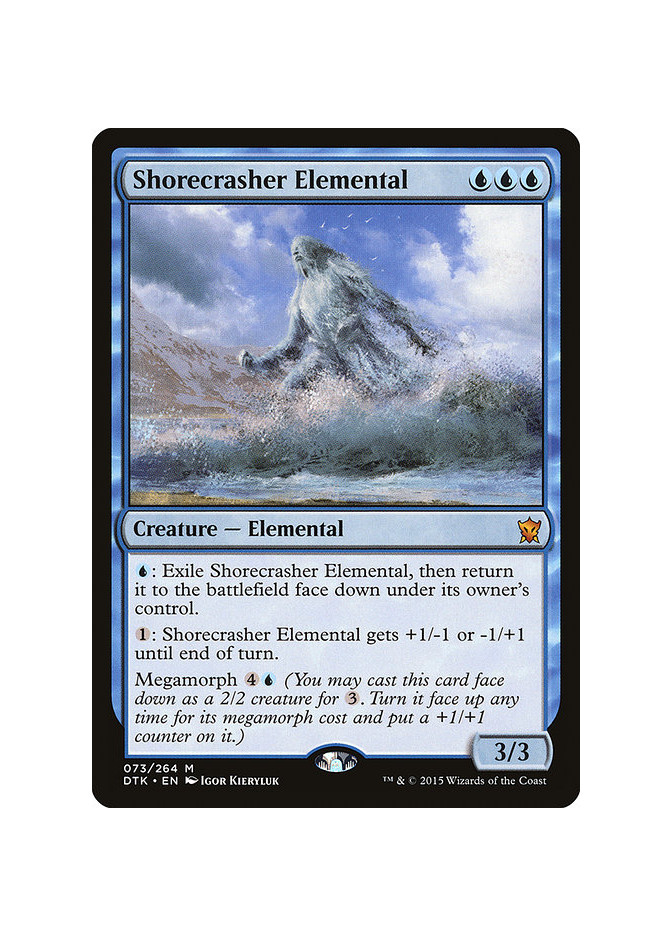 Shorecrasher Elemental - Foil