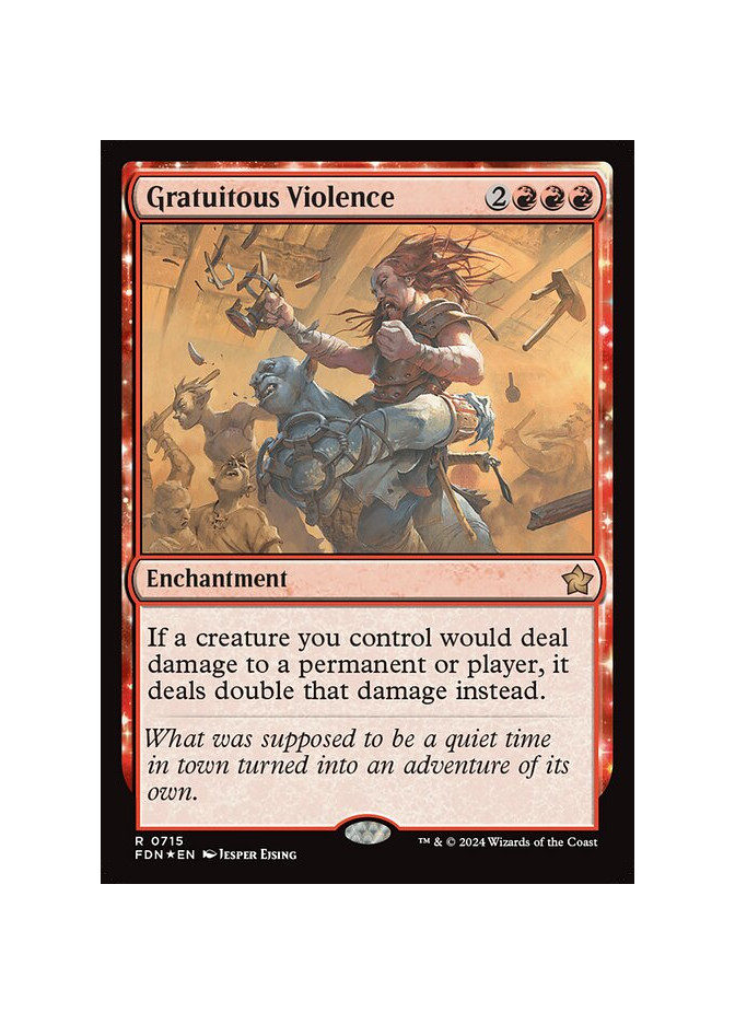 Gratuitous Violence - Foil