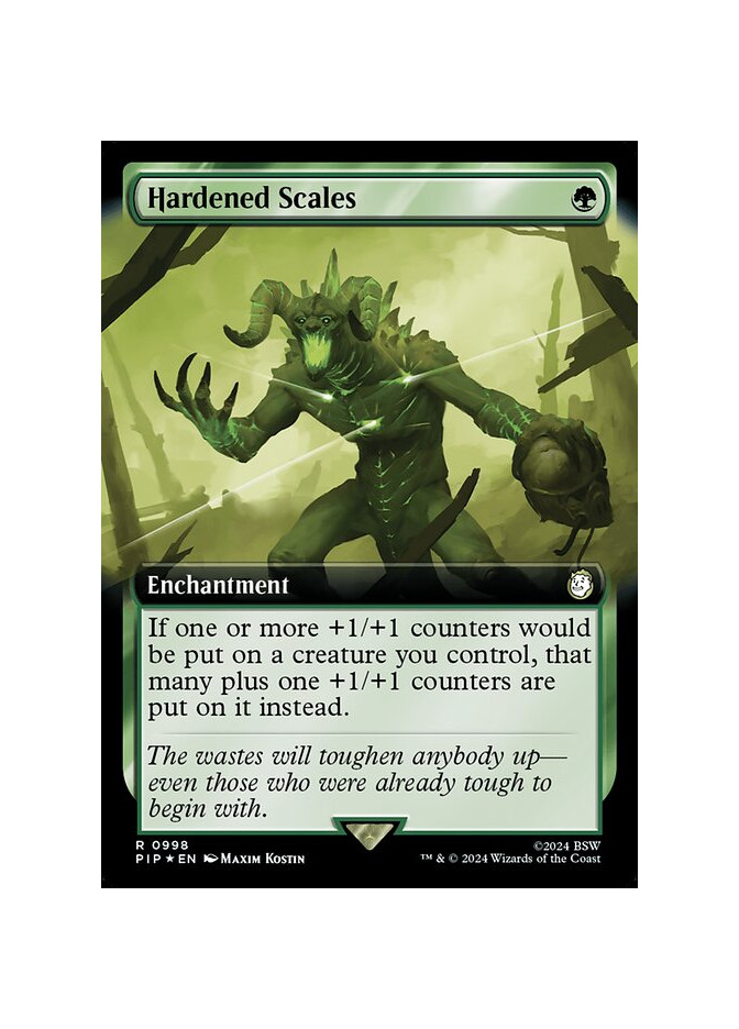 Hardened Scales - Foil