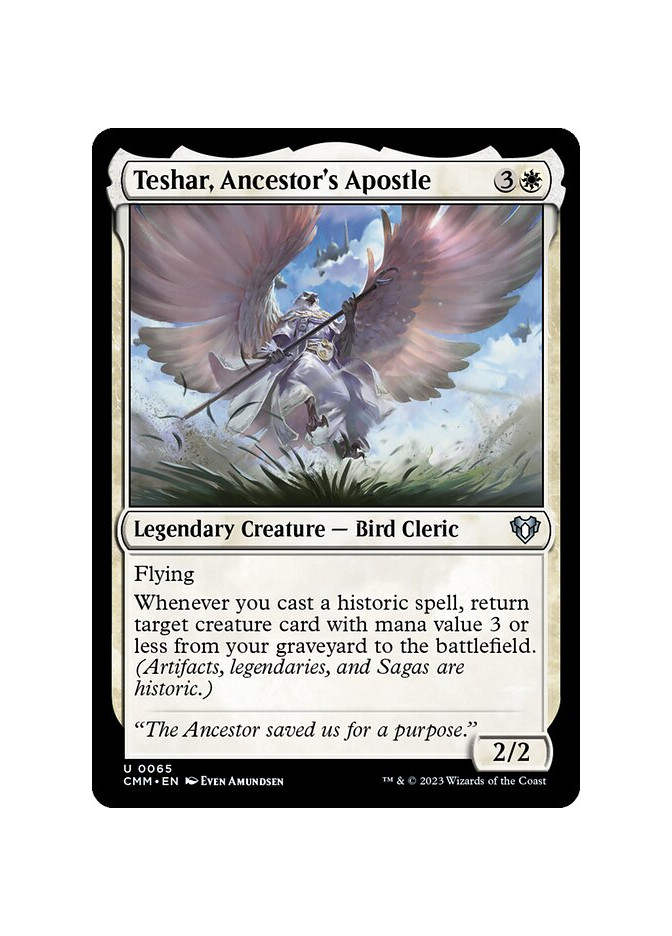 Teshar, Ancestor's Apostle - Foil