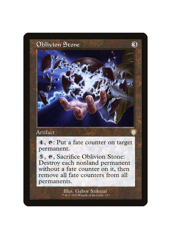 Oblivion Stone