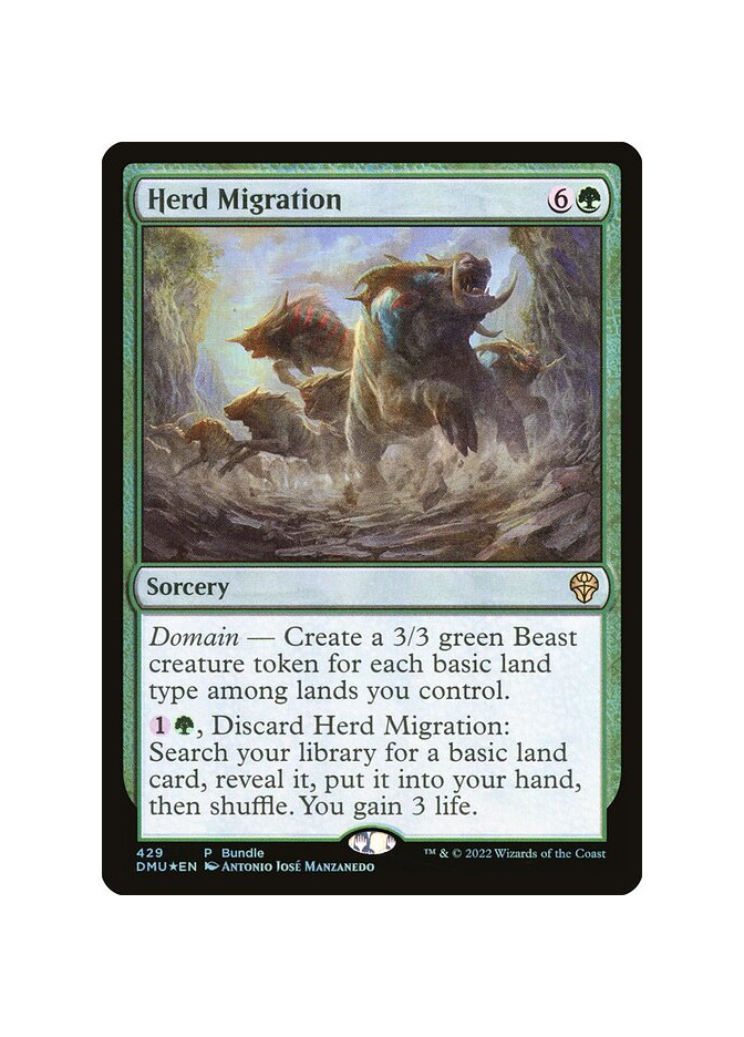 Herd Migration - Foil