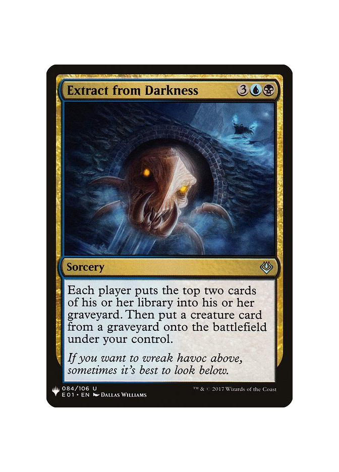 Extract from Darkness