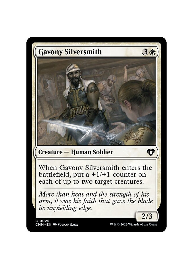 Gavony Silversmith - Foil