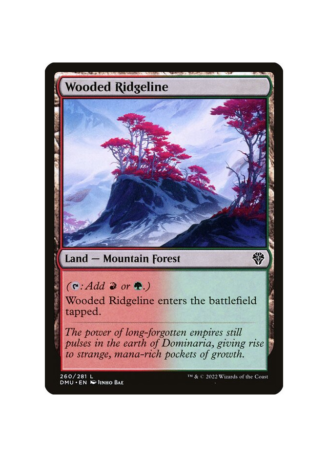 Wooded Ridgeline - Foil