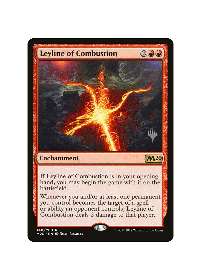 Leyline of Combustion - Foil