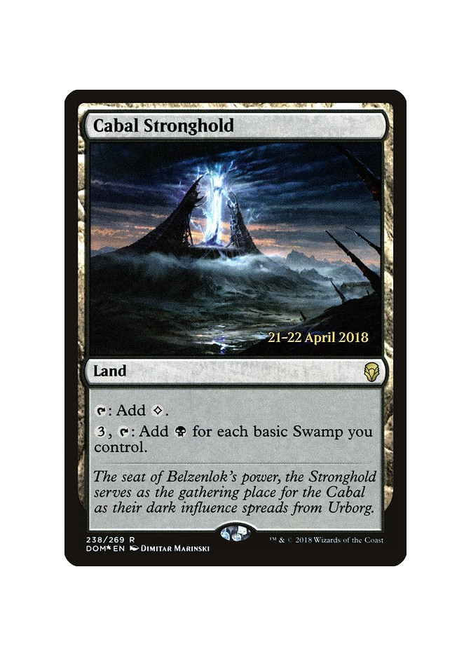 Cabal Stronghold - Foil
