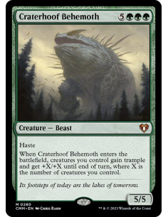 Craterhoof Behemoth - Foil