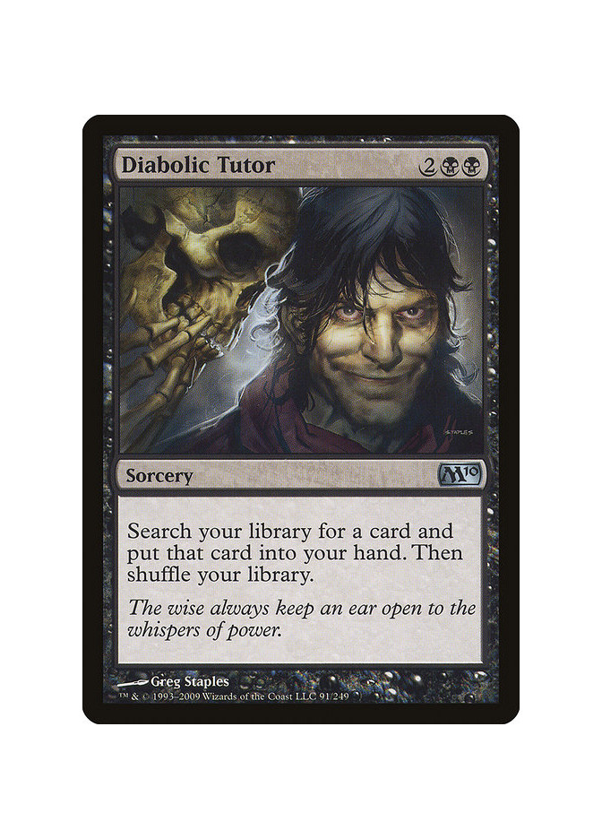 Diabolic Tutor - Foil
