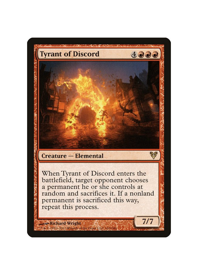 Tyrant of Discord - Foil
