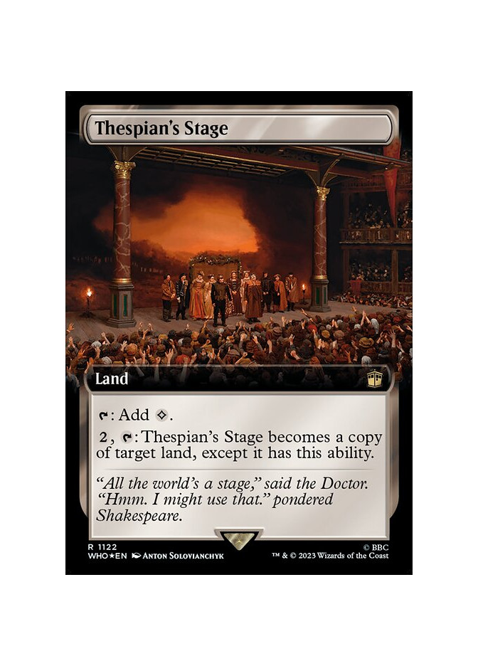 Thespian's Stage - Foil