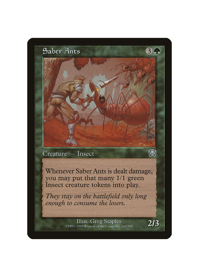 Saber Ants - Foil