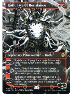 Koth, Fire of Resistance - Foil