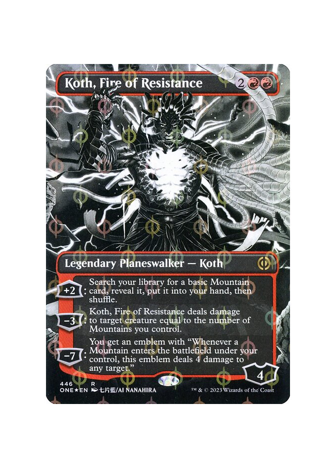 Koth, Fire of Resistance - Foil