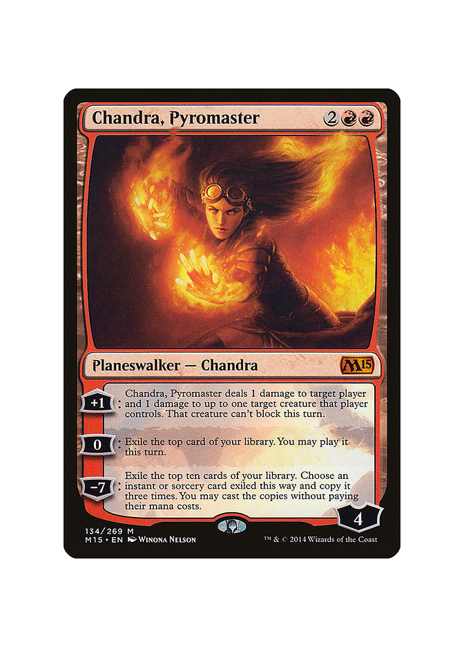 Chandra, Pyromaster - Foil