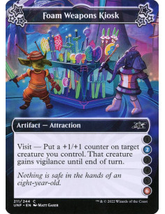 Foam Weapons Kiosk - Foil