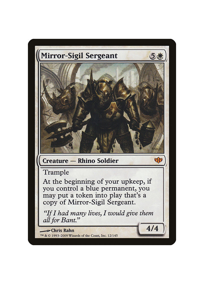 Mirror-Sigil Sergeant - Foil