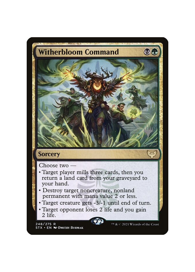 Witherbloom Command - Foil