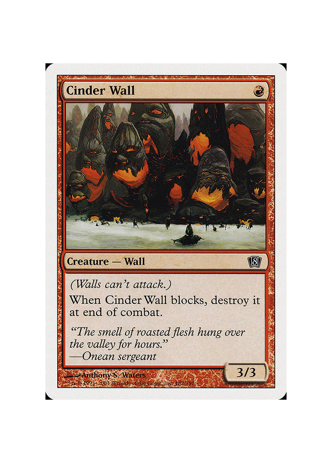 Cinder Wall