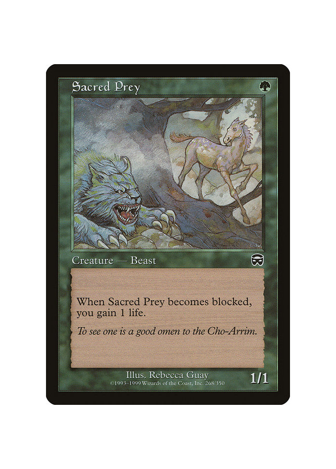 Sacred Prey - Foil