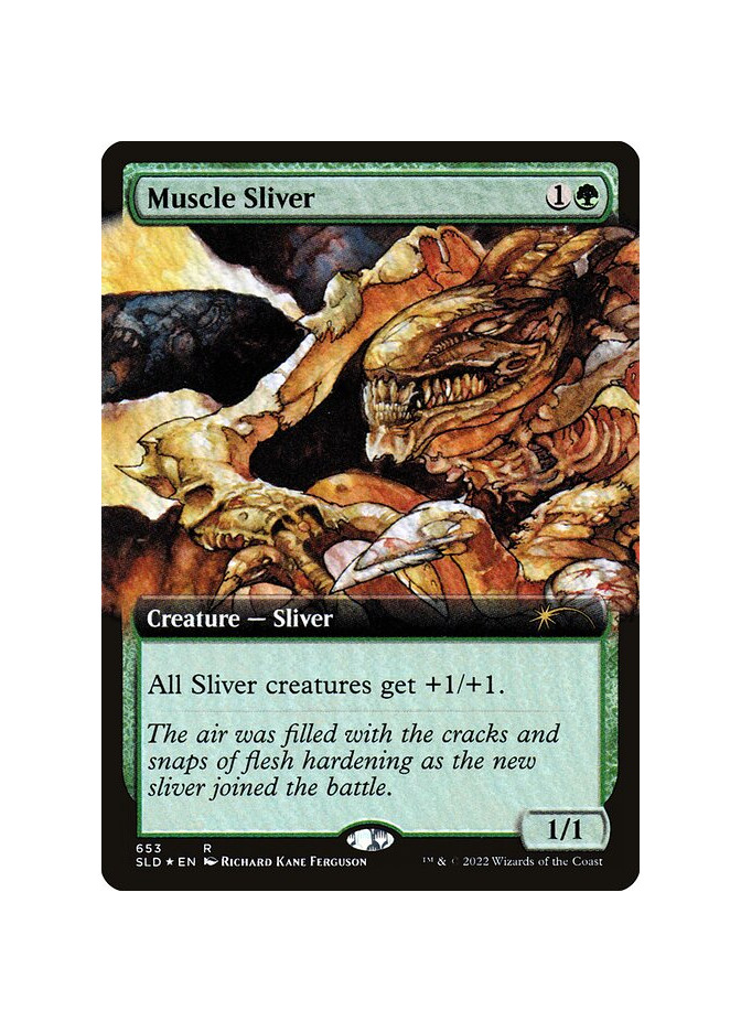 Muscle Sliver - Foil