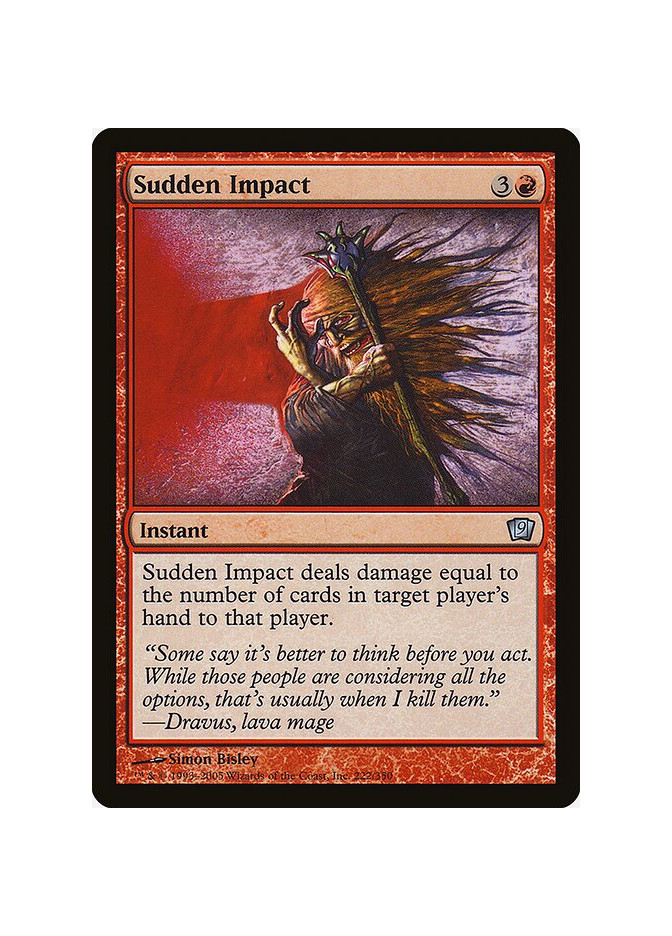 Sudden Impact - Foil