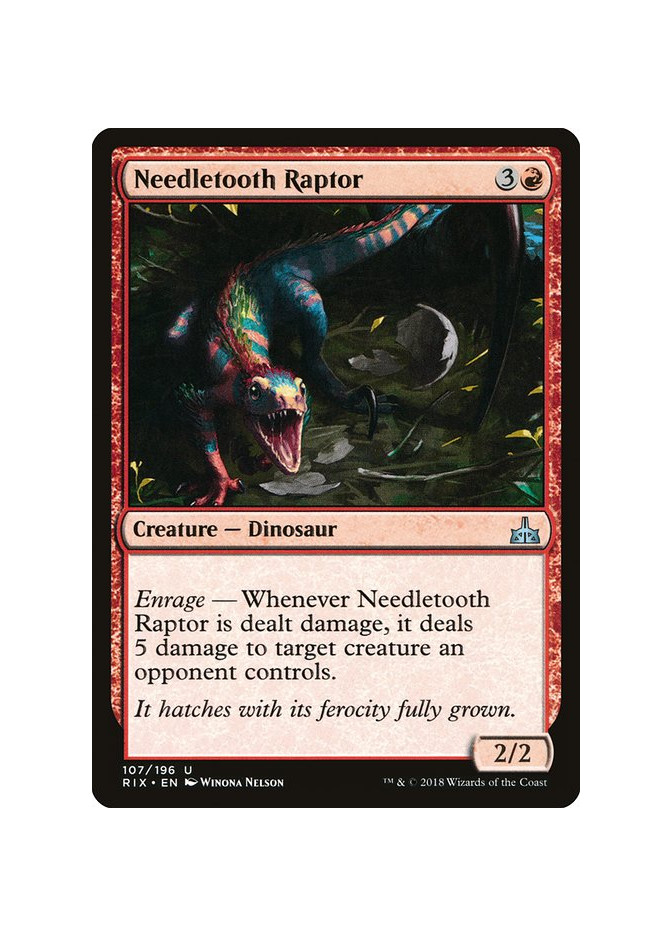 Needletooth Raptor - Foil