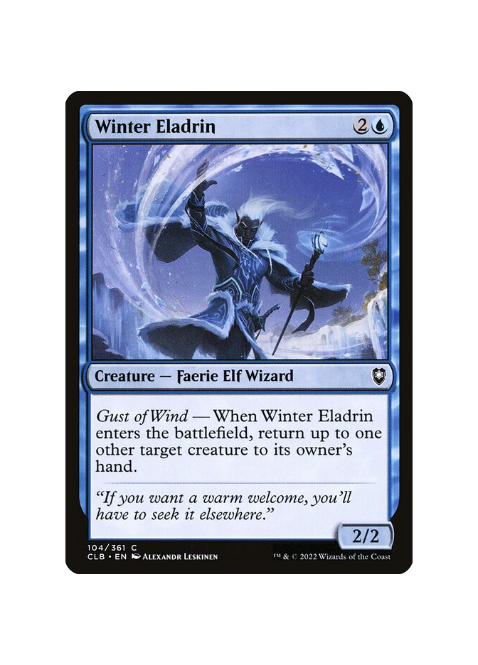 Winter Eladrin - Foil