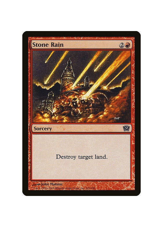 Stone Rain - Foil