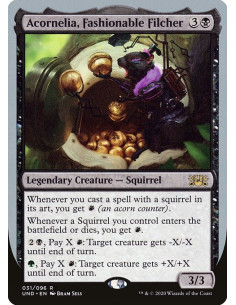Acornelia, Fashionable Filcher