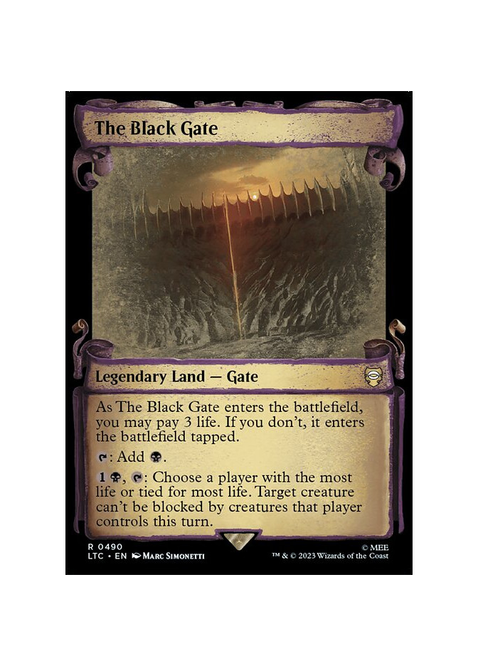 The Black Gate - Foil