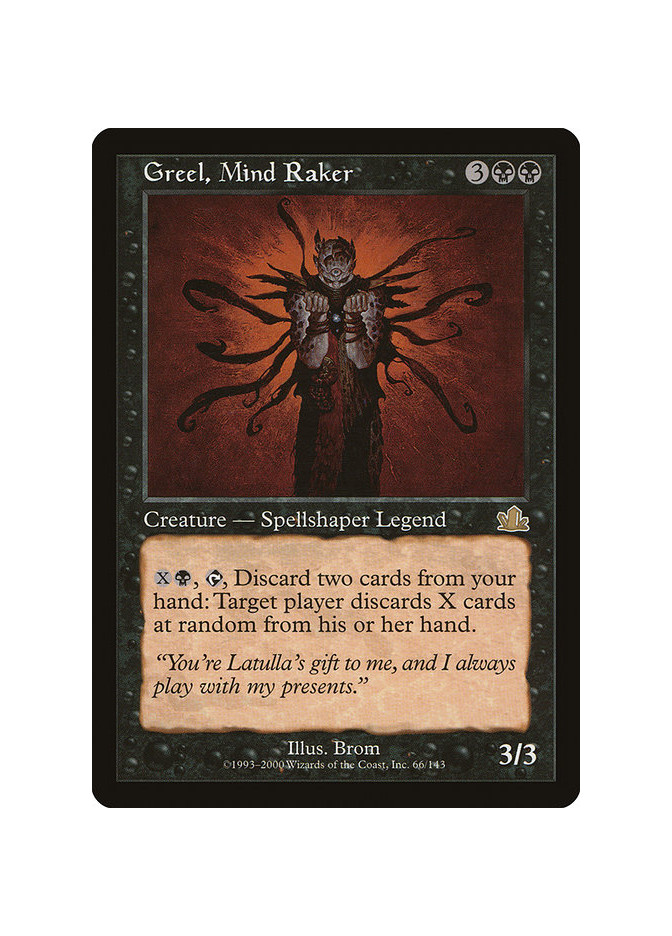 Greel, Mind Raker
