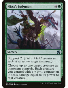 Nissa's Judgment
