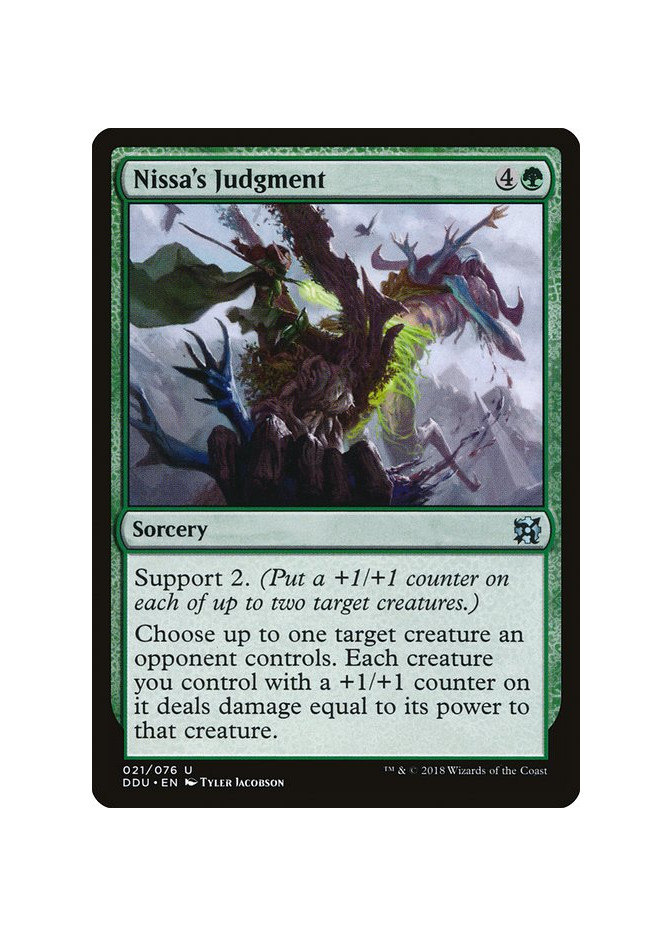 Nissa's Judgment
