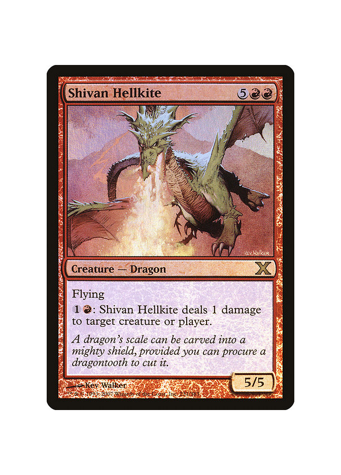 Shivan Hellkite - Foil
