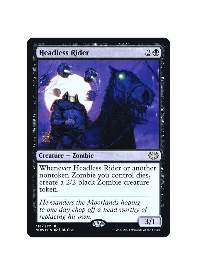 Headless Rider - Foil