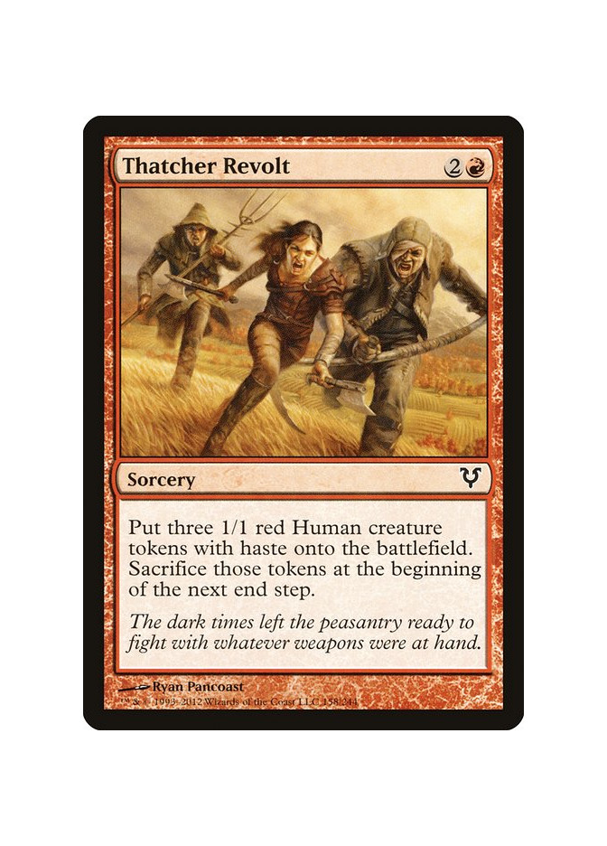Thatcher Revolt - Foil