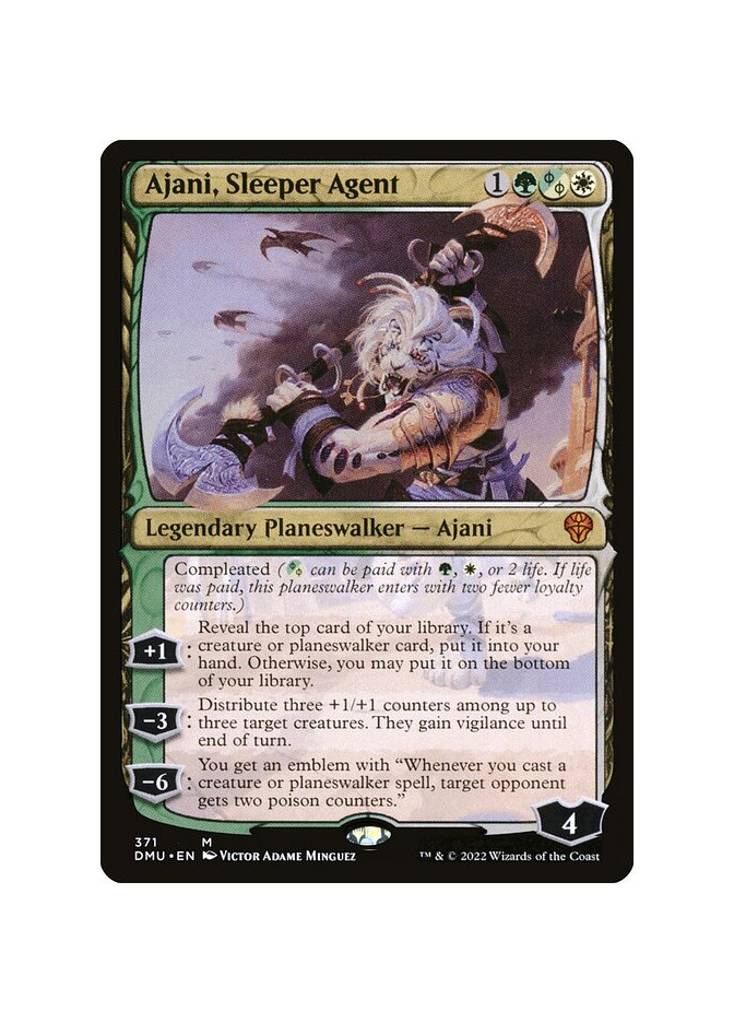 Ajani, Sleeper Agent - Foil