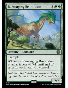 Rampaging Brontodon