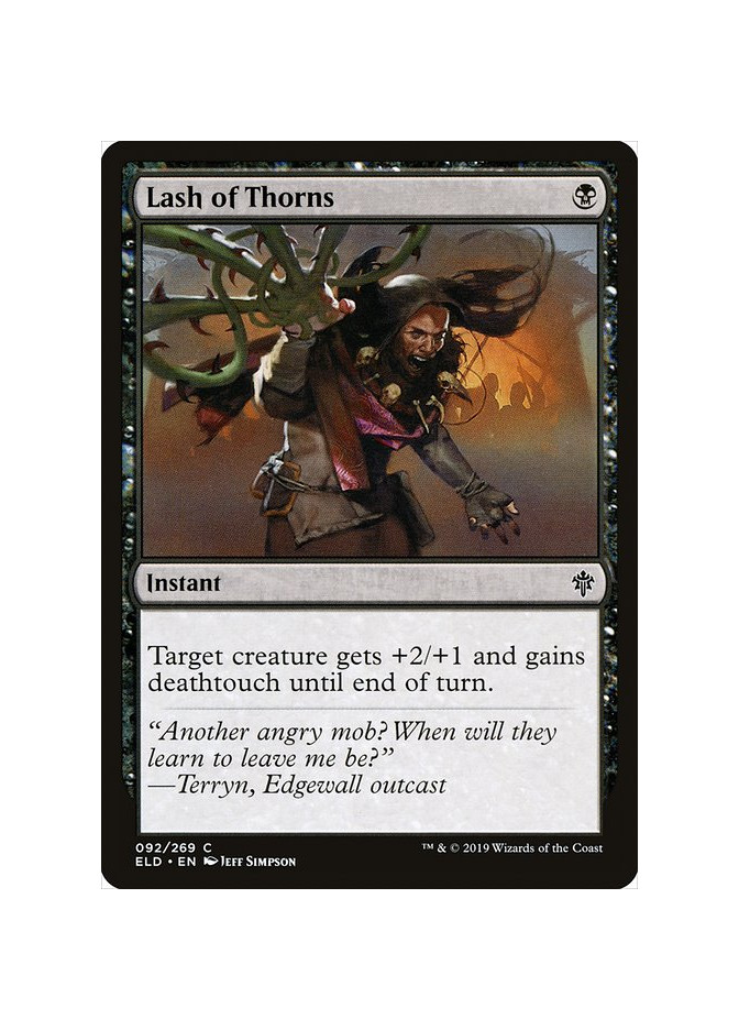 Lash of Thorns - Foil