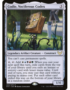 Codie, Vociferous Codex - Foil