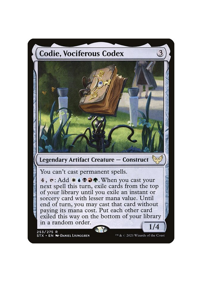 Codie, Vociferous Codex - Foil